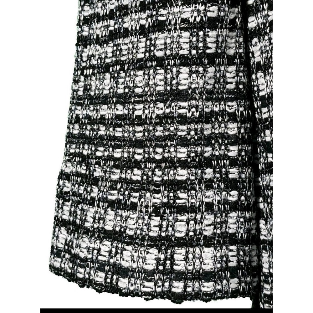 ST. JOHN Knits Multi Tweed Shift Dress Size 6 Luxury Old Money Elegant Designer - Picture 6 of 12